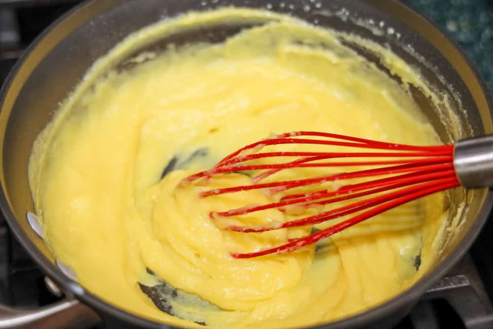 Pastry cream that is too thick or too runny due to incorrect ingredient ratios
